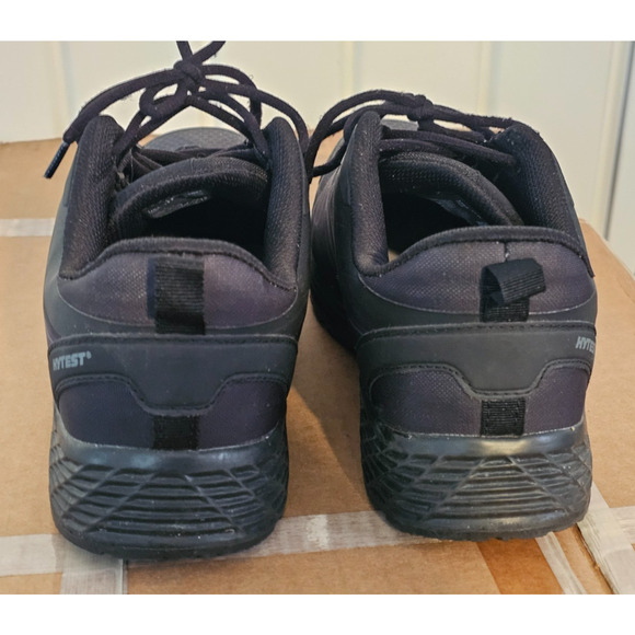 HYTEST Men’s Size 11 W Composite Safety Toe Work Shoes 61734 Black Free Shipping - Picture 4 of 6